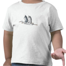Enis & Elain Egret Shirt