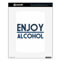 Enjoy Alcohol Skin For The NOOK