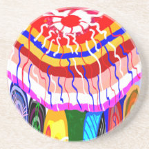ENJOY and  share JOY -  CELEBERATIONS Beverage Coaster