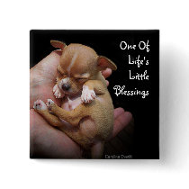 Enjoy Life's Little Blessings Pinback Button