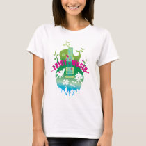 art, colorful, cool, cute, design, eco, funny, graphic, green, guitar, illustration, music, pop, rock, street, vintage, ecology, band, music genres, Shirt with custom graphic design