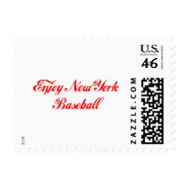 Enjoy New York Baseball. postage
