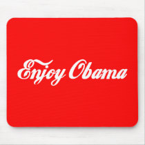 ENJOY OBAMA mousepads