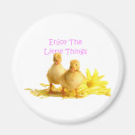 Enjoy The Little Things, Ducklings Fridge Magnets