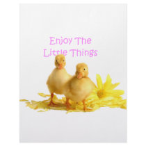 Enjoy The Little Things, Ducklings Customized Letterhead