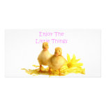 Enjoy The Little Things, Ducklings Photo Cards