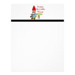 Enjoy The Little Things Gnome letterhead