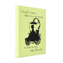 Enjoy the Ride Canvas Print