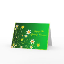 Enjoy the Spring Season! - Card