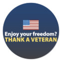 Enjoy Your Freedom? Thank a Veteran.