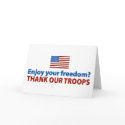 Enjoy Your Freedom? Thank Our Troops