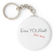 Enjoy YOURself! Keychain