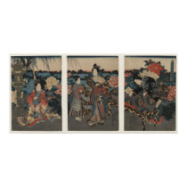 Enjoying a Garden of Peonies posters by ZephyrusBooks Enjoying a Garden of Peonies posters
