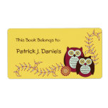 Enjoying the Sunshine Bookplates Custom Shipping Labels