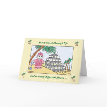 ENJOYING TRAVEL and THE JOURNEY … Card by Computious ENJOYING TRAVEL and THE JOURNEY … Card