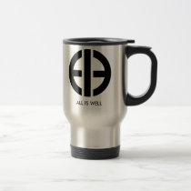 Enlightened Bastard Travel Mug by EnlightenedBastard Enlightened Bastard Travel Mug