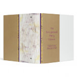 Enlightened Party Planner Binder