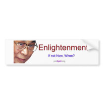 Enlightenment bumper stickers