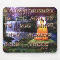 Enlightenment Mousepad by squirrel27 Enlightenment Mousepad