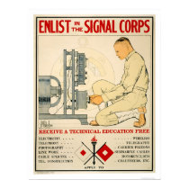 Enlist in Signal Corps 1919 posters