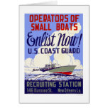 Enlist now!  U.S. Coast Guard - WPA cards