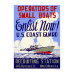 Enlist now!  U.S. Coast Guard - WPA Poster