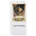 Enlist Now World War II rack cards