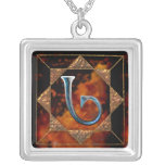 enochian letter "ged" (g) pendants