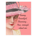Enough About Me Postcard