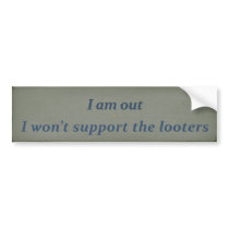 enough is enough bumper stickers