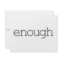 Enough (simple) invitations