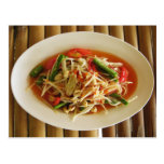 Ensalada picante de la papaya [som Tam] Postales