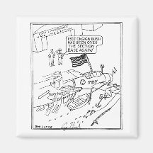 Ensign Bush Refrigerator Magnets