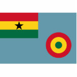 Ensign Of The Ghana Air Force, Germany flag Photo Sculpture