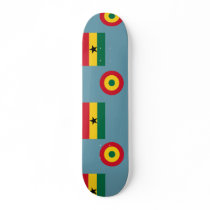 Ensign Of The Ghana Air Force, Germany flag Skate Deck