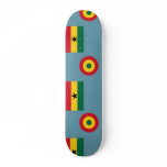 Ensign Of The Ghana Air Force, Germany flag Skate Deck