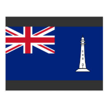 Ensign the British Commissioners Northern Lighthou Post Card