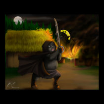 Ensis vs. Baninja Poster posters