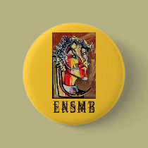 ENSMB Logo yellow button by emperornorton ENSMB Logo yellow button