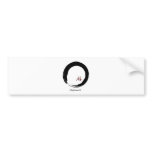 Enso Happiness Bumper Sticker