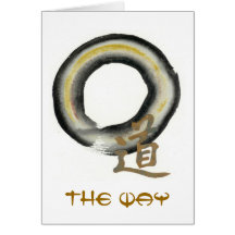 Enso. The Way in Earth Tones Card