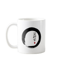 Enso with Japanese for Artist Mugs