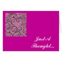 Entangled Heart Greeting Card