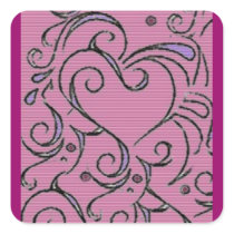 Entangled Heart Sticker