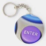 Enter Buttons Remotes Keychain
