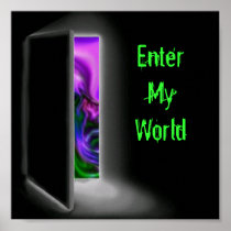 Enter My World Poster