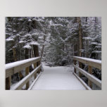 Enter - New Hampshire Snow Scene Posters