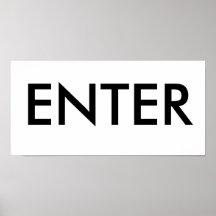 ENTER POSTER