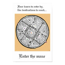 Enter the maze posters by Annaart Enter the maze posters