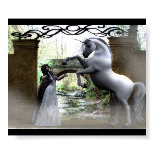 Enter the Realm of the Unicorn print